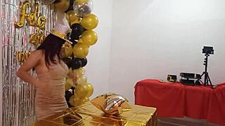 I saw her beautiful vagina in that elegant whore dress