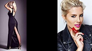 Mollie king guides discerning gentleman through celebrity contest with jerking off.