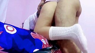 Real amateur video of school girl