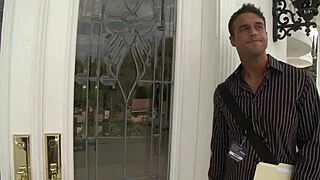 Brunette slutty milf gets slammed by a big cock today!