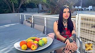 Laeticia, a beautiful woman with strong character