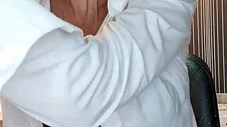 Blonde MILF Alineflavio Dominates With Intense Orgasms And Cum