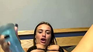 Tattooed Scottish Slut Solo Plays With Tits