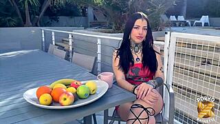 Laeticia, a beautiful woman with strong character