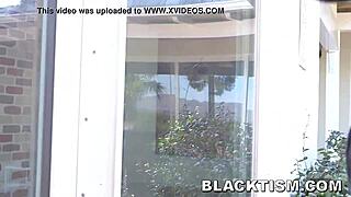 Frustrated teen swaps boyfriend's small dick for big black cock.