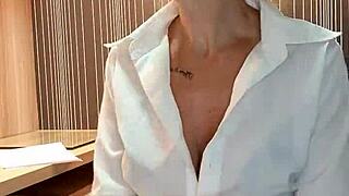 Blonde MILF Alineflavio Dominates With Intense Orgasms And Cum