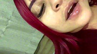 Redhead says, 'Want to see my black pussy on video call?'