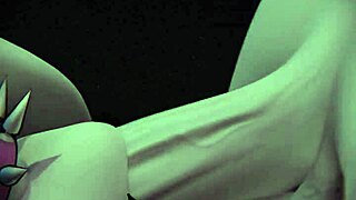 Mary with Futanari Fan in Cartoon Story