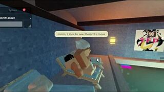 hey, pool sex with that subscriber bent over doggystyle, her ass and tits bouncing