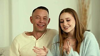 Power porn couple makes gia derza wiggle with pleasure