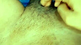 Curvy sissy with small cock shows off her feminine body and legs.