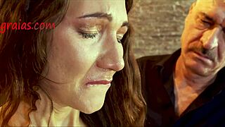 preparing this kinky redhead pornstar for a wild whipping session