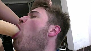 french brunette gets fucked deep and hard in hardcore scene