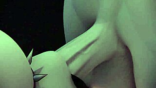 Mary with Futanari Fan in Cartoon Story