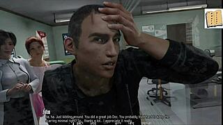 Halfway house 53 with curvy 3d figures.