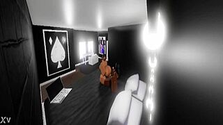 slutting out big booty latina in interracial action