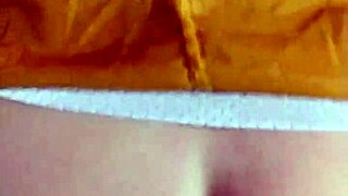 Latina Gets Ass Fucked With Big Dildo In Skirt