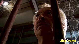 jizzorama - super old perverted grandpa gets stable blowjob