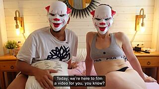 Step-siblings try filming a fake adult video, but it goes wrong 😅