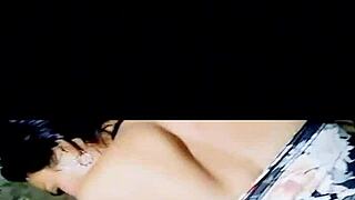 missionary sex with this milf complaining about being fucked by young man at home visit