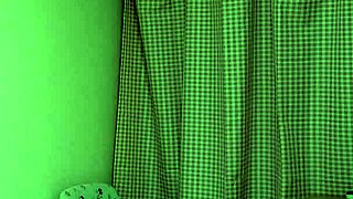 naked japanese girl gets high cut leotard, tits exposed?