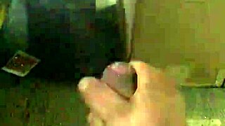 Watch this mexican guy jacking off his big cock at work!