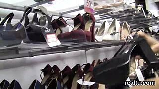 Exquisite Czech Teen 18+ Seduced At Shopping Centre And Nailed Hard In POV