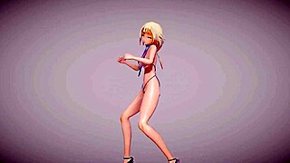 Apple Pie in Micro Bikini and Skirt