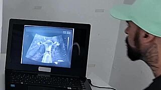 Humiliated Husband Watches Skinny Redhead Wife Fucked at Hospital by Doctor