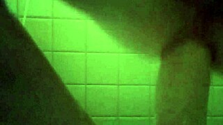 Self Pleasuring Huge Dildo Insertion?