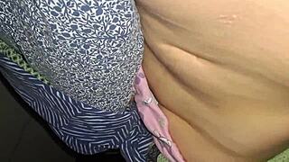 Uncle's wife sends message from next room