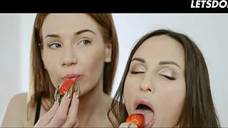 spend a day with sexy lesbians lilu moon and melissa benz on letsdoeit