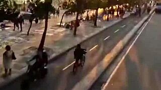 Havena Bolt swallows tattooed guy's cum in Rio's abandoned house