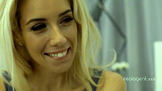 Excellent lesbian brunettes and blondes lick cunts eagerly. They reach great orgasm with natural tits bouncing.