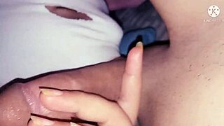 Arab Girl Gives Blowjob Then Anal Cowgirl Creampie