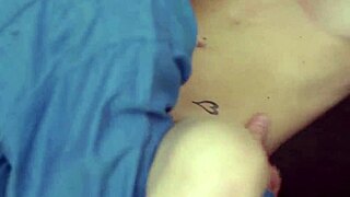 Teen engages in risky birthday fucking with white cock