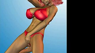 3d bikini babe with huge tits teases in ways you wouldn’t expect