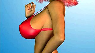 3d bikini babe with huge tits teases in ways you wouldn’t expect