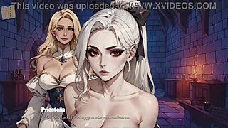 hey, in college of mysteria, who's got the biggest tits?