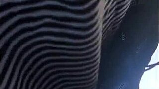 Caught Filming Wife's Wet Pussy Under Skirt in USA Action!