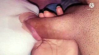 Arab Girl Gives Blowjob Then Anal Cowgirl Creampie