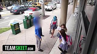 Cute Mormon Girl Shoplifting