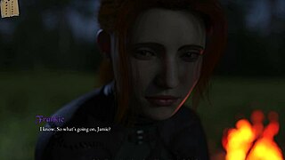 in this 3d tale, a mature woman with huge curvy tits and cute outfit faces the price of power