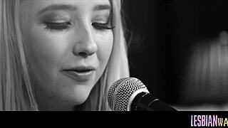 Tribbing Lesbian Eaten Out by Cute Teen