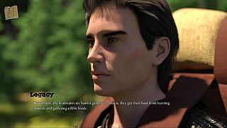 in this 3d tale, a mature woman with huge curvy tits and cute outfit faces the price of power