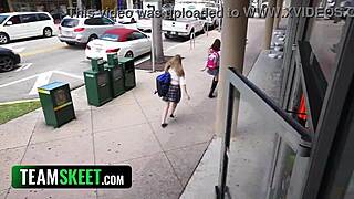 Cute Mormon Girl Shoplifting