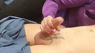 my stepmother caught me jerking and punished with finger and strapon play