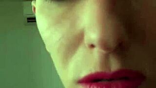 Fuckslut Vilja gets dominated and slapped in homemade humiliation 😈