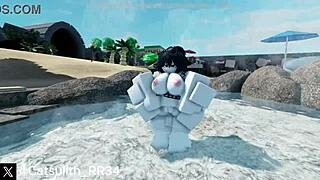 having wet intimate moments with personal companion in relaxed setting