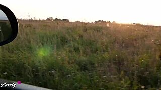 hey, wanna see a horny taxi driver bang a blonde outdoors?